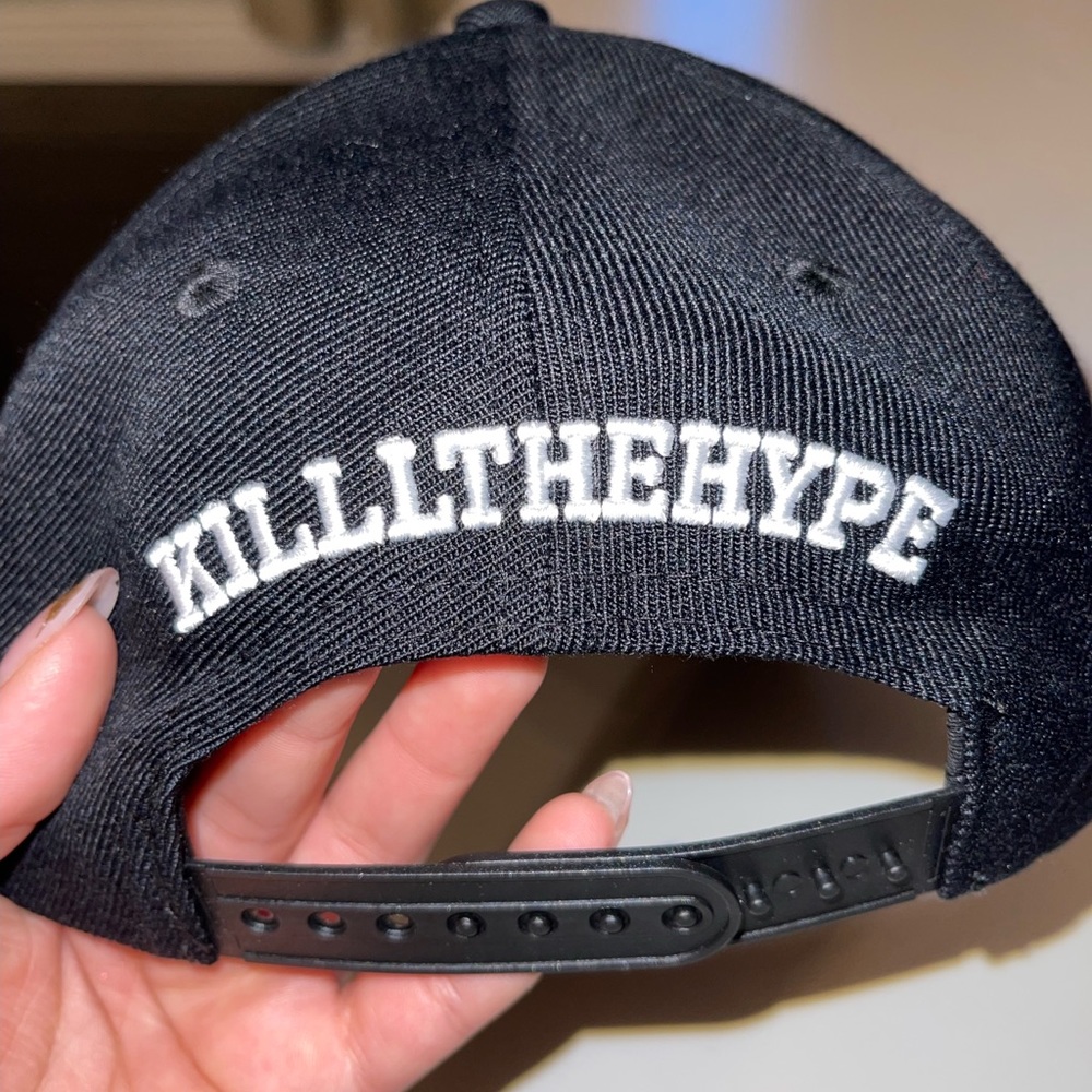 Black Kill the hype LA dodger hat (KTH) LA upside down